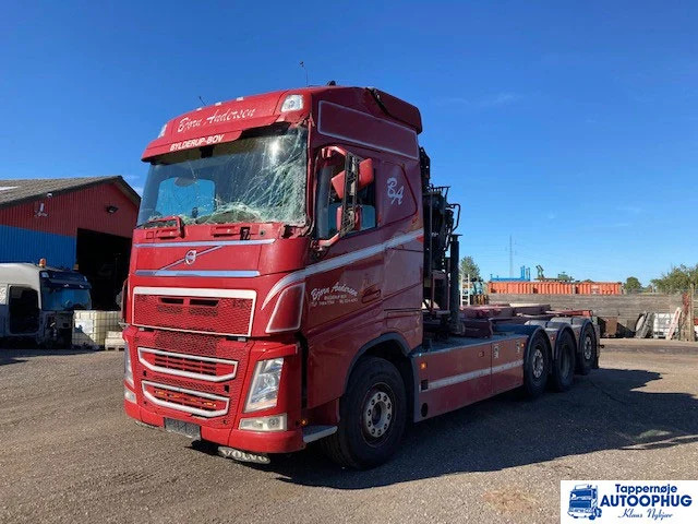 Volvo FH500 8X2 HIAB 077 - Φορτηγό μεταφοράς εμπορευματοκιβωτίων/ Κινητό αμάξωμα, Φορτηγό με γερανό: φωτογραφία 1 Volvo FH500 8X2 HIAB 077 - Φορτηγό μεταφοράς εμπορευματοκιβωτίων/ Κινητό αμάξωμα, Φορτηγό με γερανό: φωτογραφία 1
