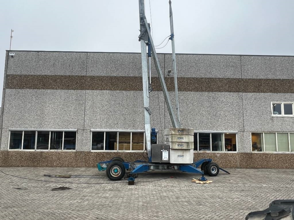 Soima Construction crane SOIMA SGH 19x28 - 28 mete - Καλαθοφόρο σε τρέιλερ: φωτογραφία 4 Soima Construction crane SOIMA SGH 19x28 - 28 mete - Καλαθοφόρο σε τρέιλερ: φωτογραφία 4