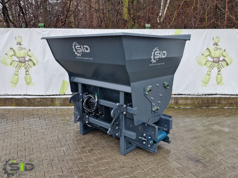 SID EINSTREUGERÄT MIT BAND / FUTTERVERTEILER / Bedding Bucket / Pailleuse 1,0m 0,8m3 - Κουβάς για φορτωτή για Γεωργικά μηχανήματα: φωτογραφία 5 SID EINSTREUGERÄT MIT BAND / FUTTERVERTEILER / Bedding Bucket / Pailleuse 1,0m 0,8m3 - Κουβάς για φορτωτή για Γεωργικά μηχανήματα: φωτογραφία 5