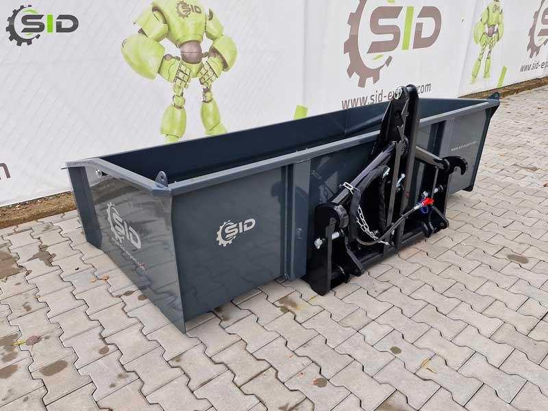 SID Kippmulde Transportcontainer Heckcontainer / Transport heavy cargo box 1,8 m - Κουβάς για φορτωτή για Γεωργικά μηχανήματα: φωτογραφία 4 SID Kippmulde Transportcontainer Heckcontainer / Transport heavy cargo box 1,8 m - Κουβάς για φορτωτή για Γεωργικά μηχανήματα: φωτογραφία 4