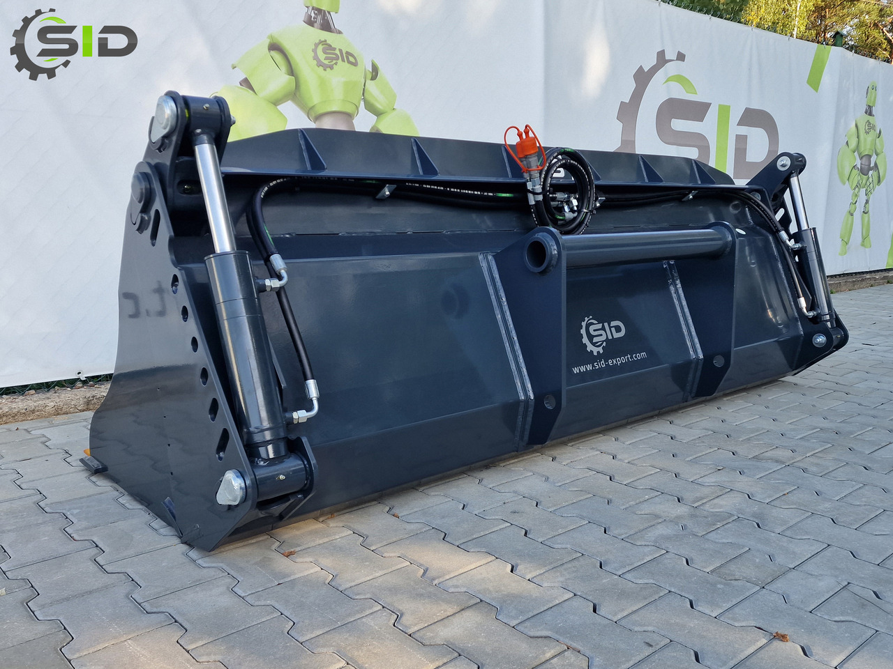 SID Klappschaufel 4in1 / Godet 4en1 multifonction / 4in1 multipurpose bucket 1,4 m - Κουβάς για φορτωτή για Κατασκευή μηχανήματα: φωτογραφία 3 SID Klappschaufel 4in1 / Godet 4en1 multifonction / 4in1 multipurpose bucket 1,4 m - Κουβάς για φορτωτή για Κατασκευή μηχανήματα: φωτογραφία 3