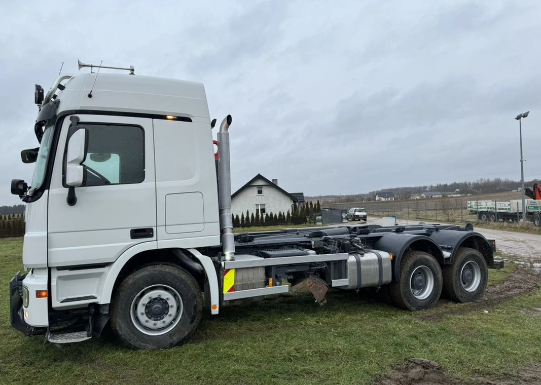 MERCEDES-BENZ ACTROS 2648 SPECJALNY PłUG 6X4!!! - Φορτηγό φόρτωσης γάντζου: φωτογραφία 1 MERCEDES-BENZ ACTROS 2648 SPECJALNY PłUG 6X4!!! - Φορτηγό φόρτωσης γάντζου: φωτογραφία 1