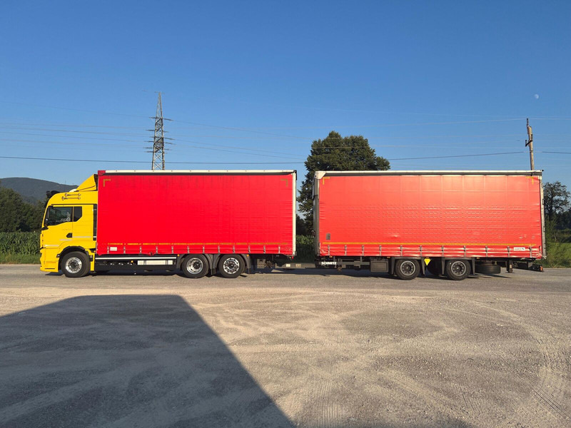 MAN TGS 26.510 6X2-4LL + SCHMITZ 120m3 - Φορτηγό μουσαμάς: φωτογραφία 4 MAN TGS 26.510 6X2-4LL + SCHMITZ 120m3 - Φορτηγό μουσαμάς: φωτογραφία 4