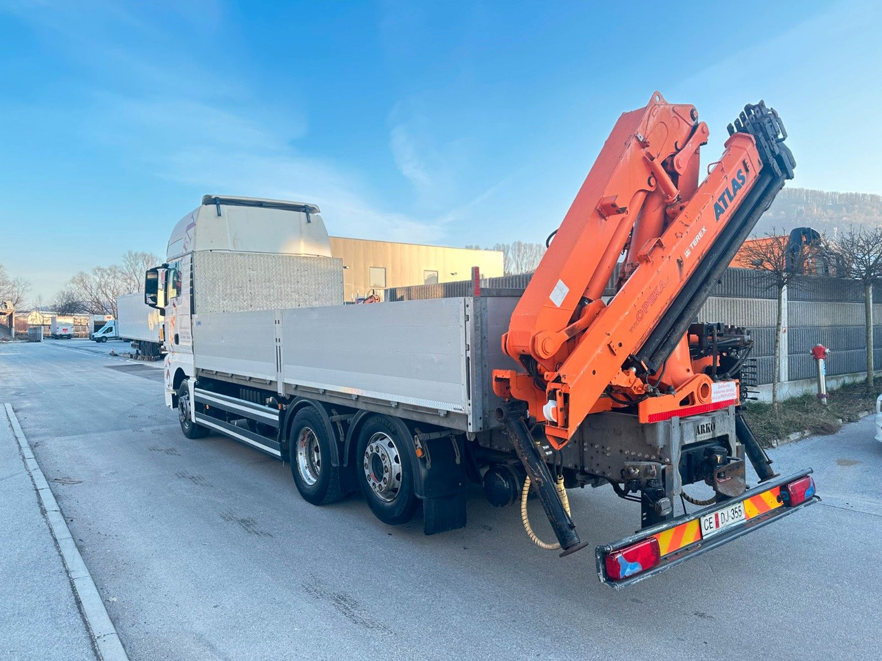 MAN TGX 26.440 6X2 Intarder ATLAS 165 - Φορτηγό με ανοιχτή καρότσα, Φορτηγό με γερανό: φωτογραφία 3 MAN TGX 26.440 6X2 Intarder ATLAS 165 - Φορτηγό με ανοιχτή καρότσα, Φορτηγό με γερανό: φωτογραφία 3