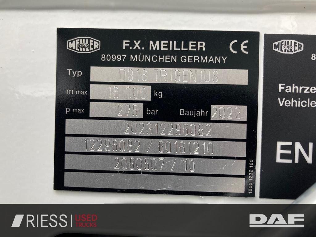 Μίσθωση DAF XFc 480 FAT 6x4 Intarder Bordmatik Trigenius  DAF XFc 480 FAT 6x4 Intarder Bordmatik Trigenius: φωτογραφία 10