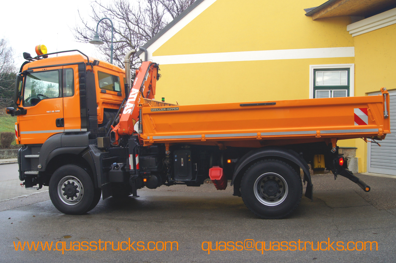 MAN TGS 18.320 BL 4x4/ TÜV/ ATLAS 65.2/ MEILLER/Winterdienst - Φορτηγό με γερανό: φωτογραφία 2 MAN TGS 18.320 BL 4x4/ TÜV/ ATLAS 65.2/ MEILLER/Winterdienst - Φορτηγό με γερανό: φωτογραφία 2