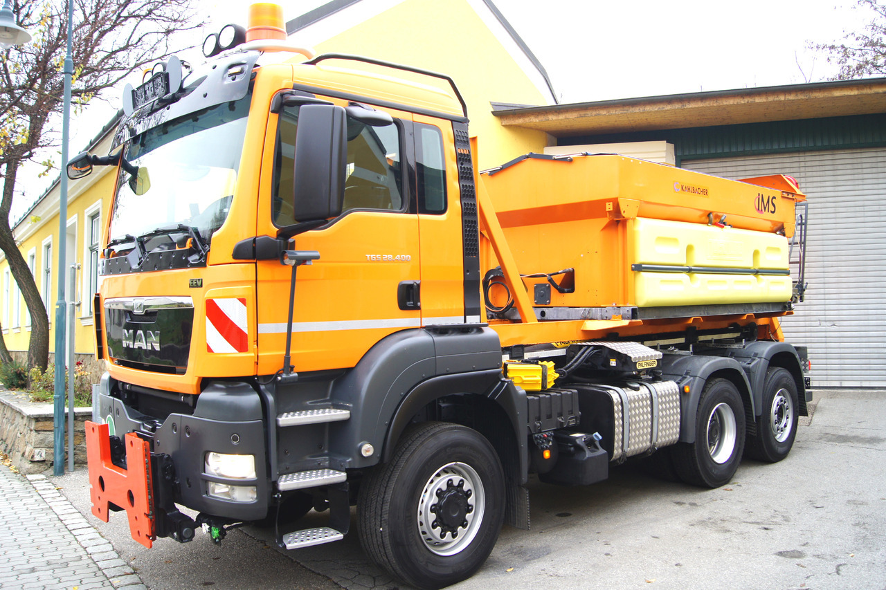 MAN TGS 28.400 BL 6x4-4/TÜV/PALIFT/Winterdienst/Salzstreuer/Streuer/Schneepflug - Φορτηγό φόρτωσης γάντζου: φωτογραφία 3 MAN TGS 28.400 BL 6x4-4/TÜV/PALIFT/Winterdienst/Salzstreuer/Streuer/Schneepflug - Φορτηγό φόρτωσης γάντζου: φωτογραφία 3