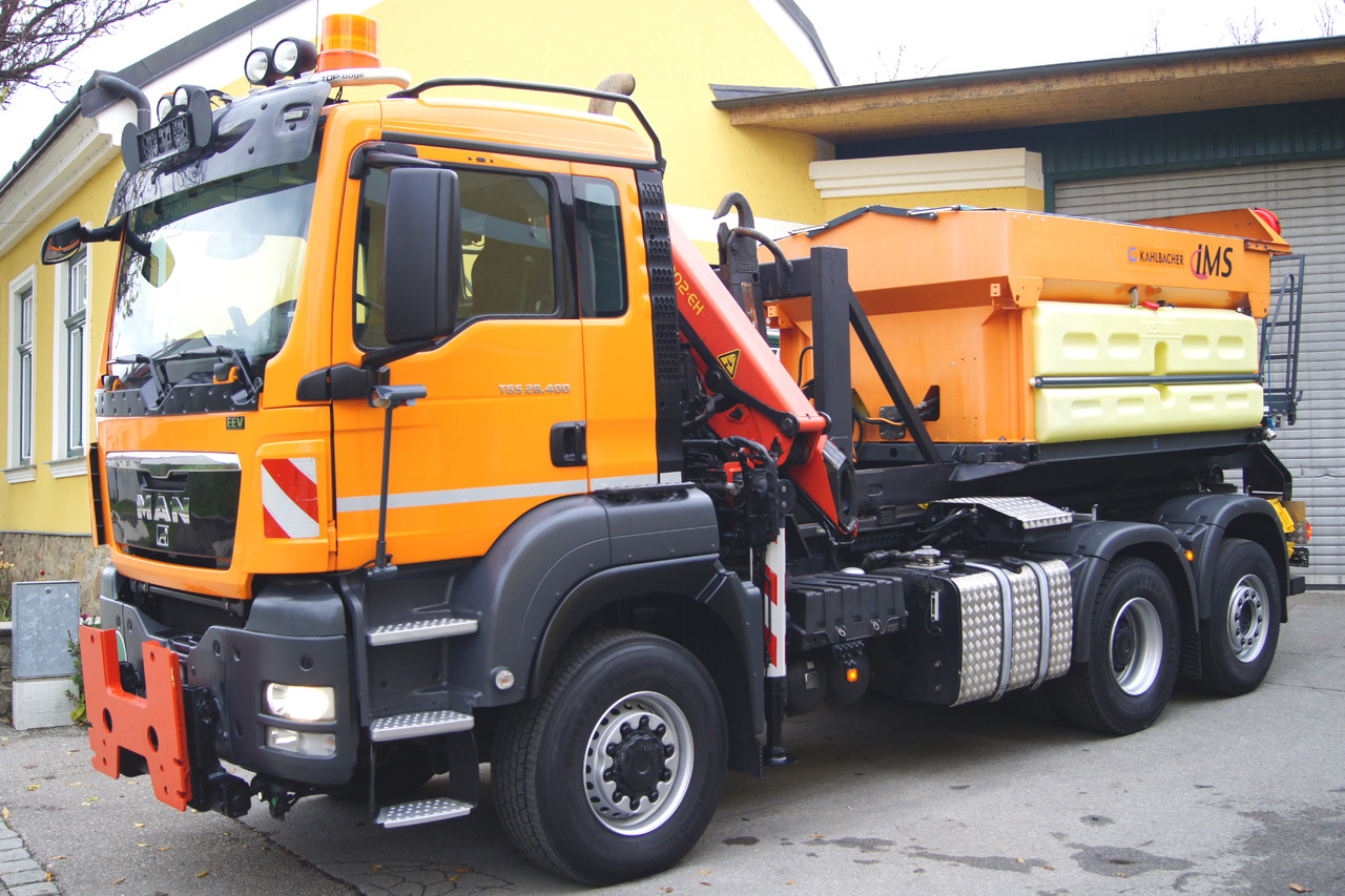 MAN TGS 28.400 BL 6x4-4/TÜV/PK12002/PALIFT/Winterdienst/Salzstreuer/Streuer/Schneepflug - Εκχιονιστικό μηχάνημα: φωτογραφία 3 MAN TGS 28.400 BL 6x4-4/TÜV/PK12002/PALIFT/Winterdienst/Salzstreuer/Streuer/Schneepflug - Εκχιονιστικό μηχάνημα: φωτογραφία 3