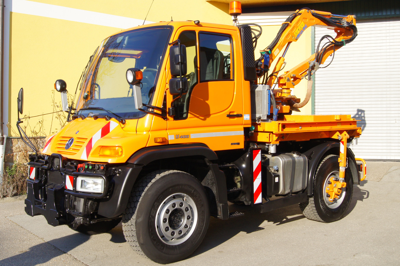 UNIMOG Unimog U 400/Hydrostat/Mähtür +MULAG MHU 800 - Φορτηγό ανατρεπόμενο: φωτογραφία 2 UNIMOG Unimog U 400/Hydrostat/Mähtür +MULAG MHU 800 - Φορτηγό ανατρεπόμενο: φωτογραφία 2