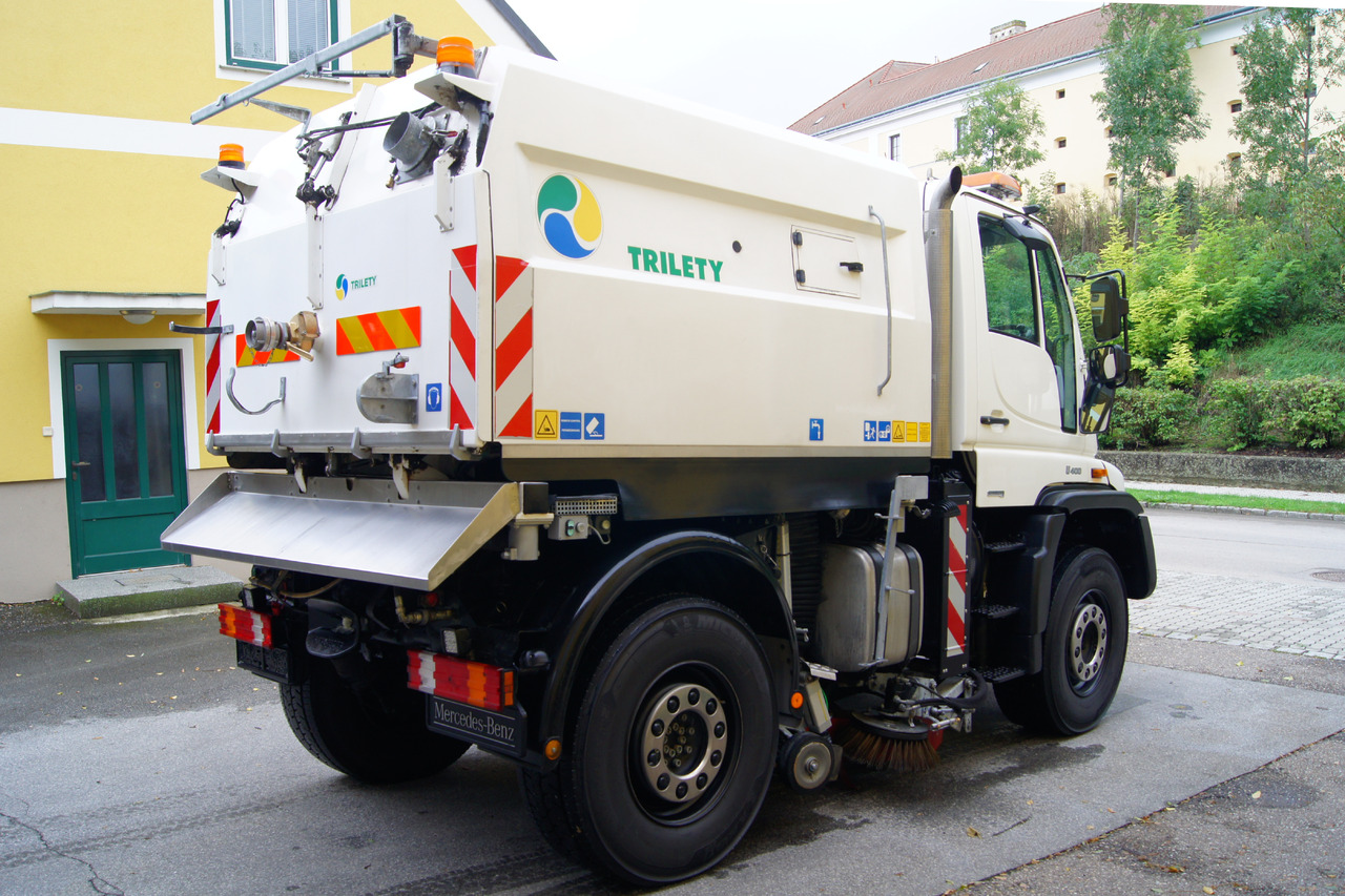 UNIMOG Unimog U400 + TRILETY Kehrmaschine/TÜV/EUR4/Leistungshydraulik - Σάρωθρο δρόμων: φωτογραφία 5 UNIMOG Unimog U400 + TRILETY Kehrmaschine/TÜV/EUR4/Leistungshydraulik - Σάρωθρο δρόμων: φωτογραφία 5