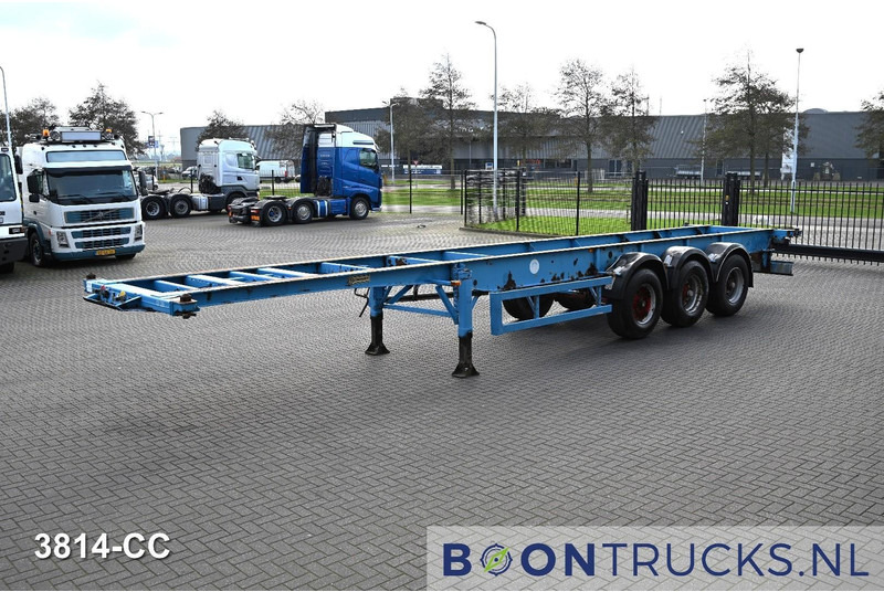 Blumhardt Cont.-Sal 40.24 E FIXED CHASSIS | 40ft * STEEL SUSPENSION * BPW / DRUM - Επικαθήμενο μεταφοράς εμπορευματοκιβωτίων/ Κινητό αμάξωμα: φωτογραφία 4 Blumhardt Cont.-Sal 40.24 E FIXED CHASSIS | 40ft * STEEL SUSPENSION * BPW / DRUM - Επικαθήμενο μεταφοράς εμπορευματοκιβωτίων/ Κινητό αμάξωμα: φωτογραφία 4