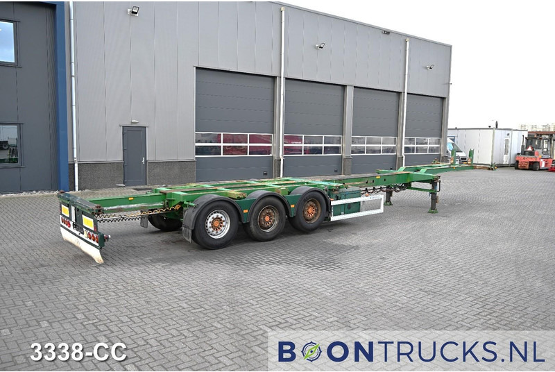Broshuis 3UCC-39/45 2X20-30-40-45ft HC * LIFT AXLE * 2 x EXTENDABLE - Επικαθήμενο μεταφοράς εμπορευματοκιβωτίων/ Κινητό αμάξωμα: φωτογραφία 2 Broshuis 3UCC-39/45 2X20-30-40-45ft HC * LIFT AXLE * 2 x EXTENDABLE - Επικαθήμενο μεταφοράς εμπορευματοκιβωτίων/ Κινητό αμάξωμα: φωτογραφία 2