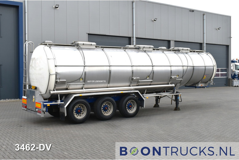 Burg BPO 12-27 Z TANK | 32,7 M³ * 3 COMP. * FOOD * STAINLESS STEEL * APK 05-2025 - Επικαθήμενο βυτίο: φωτογραφία 1 Burg BPO 12-27 Z TANK | 32,7 M³ * 3 COMP. * FOOD * STAINLESS STEEL * APK 05-2025 - Επικαθήμενο βυτίο: φωτογραφία 1