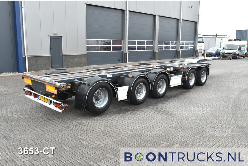 D-Tec CT-60-05D COMBITRAILER | 2x20-30-40-45ft HC * 3x STEERING * 3x LIFT AXLE * NL TRAILER - Επικαθήμενο μεταφοράς εμπορευματοκιβωτίων/ Κινητό αμάξωμα: φωτογραφία 1 D-Tec CT-60-05D COMBITRAILER | 2x20-30-40-45ft HC * 3x STEERING * 3x LIFT AXLE * NL TRAILER - Επικαθήμενο μεταφοράς εμπορευματοκιβωτίων/ Κινητό αμάξωμα: φωτογραφία 1