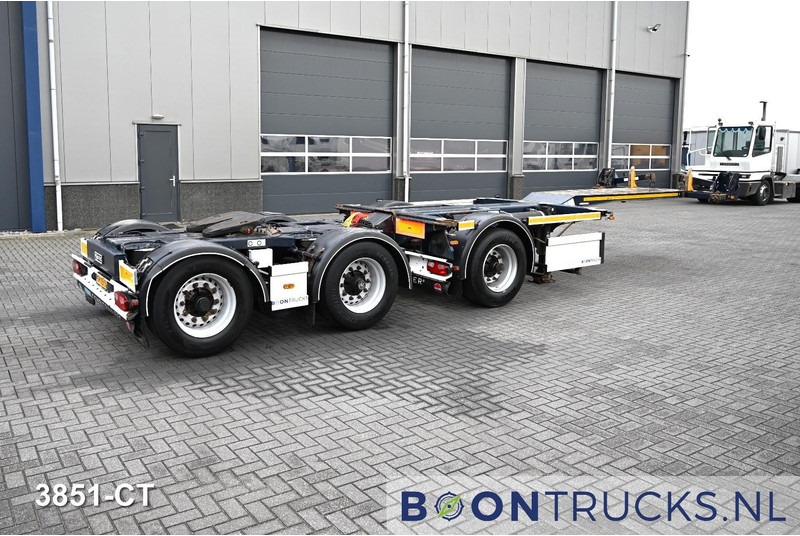 D-Tec CTD-41-03D COMBIDOLLY | LZV * 20ft * 2x STUURAS * 1x LIFTAS * NL TRAILER * APK 03-2026 - Επικαθήμενο μεταφοράς εμπορευματοκιβωτίων/ Κινητό αμάξωμα: φωτογραφία 1 D-Tec CTD-41-03D COMBIDOLLY | LZV * 20ft * 2x STUURAS * 1x LIFTAS * NL TRAILER * APK 03-2026 - Επικαθήμενο μεταφοράς εμπορευματοκιβωτίων/ Κινητό αμάξωμα: φωτογραφία 1