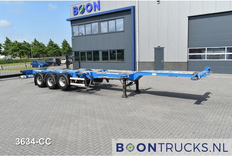 D-Tec FLEXITRAILER | 2x20-30-40-45ft HC * 2x EXTENDABLE * LIFT AXLE - Επικαθήμενο μεταφοράς εμπορευματοκιβωτίων/ Κινητό αμάξωμα: φωτογραφία 4 D-Tec FLEXITRAILER | 2x20-30-40-45ft HC * 2x EXTENDABLE * LIFT AXLE - Επικαθήμενο μεταφοράς εμπορευματοκιβωτίων/ Κινητό αμάξωμα: φωτογραφία 4