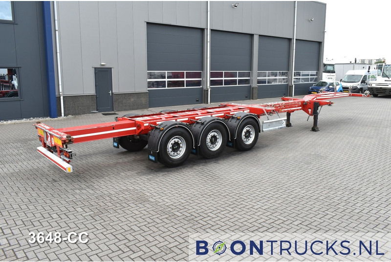 D-Tec FLEXITRAILER | 2x20-30-40-45ft HC * 2x LIFT AXLE * 2x EXTENDABLE * DISC BRAKES * MOT 05-2026 - Επικαθήμενο μεταφοράς εμπορευματοκιβωτίων/ Κινητό αμάξωμα: φωτογραφία 2 D-Tec FLEXITRAILER | 2x20-30-40-45ft HC * 2x LIFT AXLE * 2x EXTENDABLE * DISC BRAKES * MOT 05-2026 - Επικαθήμενο μεταφοράς εμπορευματοκιβωτίων/ Κινητό αμάξωμα: φωτογραφία 2
