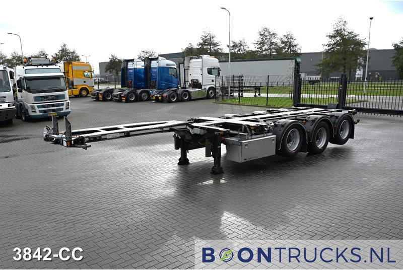 D-Tec FLEXITRAILER | 2x20-30-40-45ft HC * 2x LIFT AXLE * 3x EXTENDABLE * ADR * APK 10-2026 * NL TRAILER - Επικαθήμενο μεταφοράς εμπορευματοκιβωτίων/ Κινητό αμάξωμα: φωτογραφία 5 D-Tec FLEXITRAILER | 2x20-30-40-45ft HC * 2x LIFT AXLE * 3x EXTENDABLE * ADR * APK 10-2026 * NL TRAILER - Επικαθήμενο μεταφοράς εμπορευματοκιβωτίων/ Κινητό αμάξωμα: φωτογραφία 5