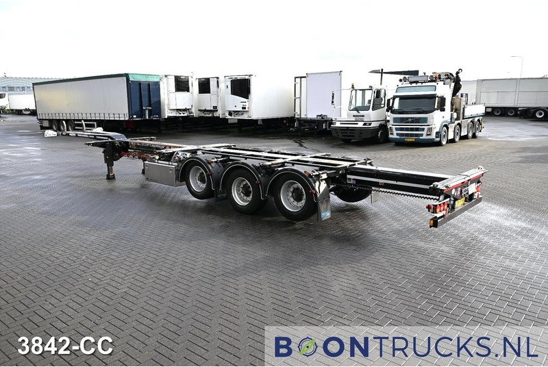 D-Tec FLEXITRAILER | 2x20-30-40-45ft HC * 2x LIFT AXLE * 3x EXTENDABLE * ADR * APK 10-2026 * NL TRAILER - Επικαθήμενο μεταφοράς εμπορευματοκιβωτίων/ Κινητό αμάξωμα: φωτογραφία 3 D-Tec FLEXITRAILER | 2x20-30-40-45ft HC * 2x LIFT AXLE * 3x EXTENDABLE * ADR * APK 10-2026 * NL TRAILER - Επικαθήμενο μεταφοράς εμπορευματοκιβωτίων/ Κινητό αμάξωμα: φωτογραφία 3