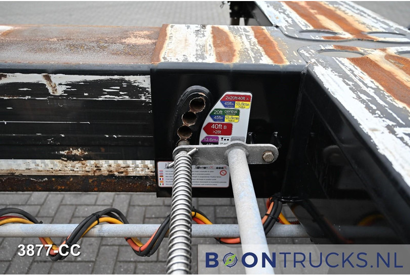 Επικαθήμενο μεταφοράς εμπορευματοκιβωτίων/ Κινητό αμάξωμα D-Tec FLEXITRAILER LS | 2x20-30-40-45ft HC * 2x LIFT AXLE * BPW / DISC * 2x EXTENDABLE: φωτογραφία 10 Επικαθήμενο μεταφοράς εμπορευματοκιβωτίων/ Κινητό αμάξωμα D-Tec FLEXITRAILER LS | 2x20-30-40-45ft HC * 2x LIFT AXLE * BPW / DISC * 2x EXTENDABLE: φωτογραφία 10