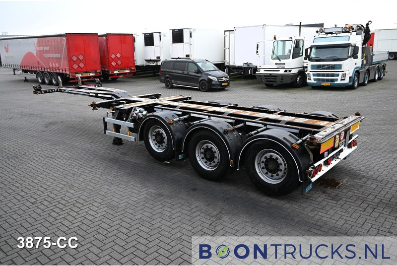 D-Tec FLEXITRAILER LS | 2x20-30-40-45ft HC * 2x LIFTAS * BPW / SCHIJF * APK 01-2027 - Επικαθήμενο μεταφοράς εμπορευματοκιβωτίων/ Κινητό αμάξωμα: φωτογραφία 3 D-Tec FLEXITRAILER LS | 2x20-30-40-45ft HC * 2x LIFTAS * BPW / SCHIJF * APK 01-2027 - Επικαθήμενο μεταφοράς εμπορευματοκιβωτίων/ Κινητό αμάξωμα: φωτογραφία 3