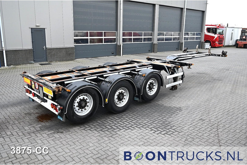 D-Tec FLEXITRAILER LS | 2x20-30-40-45ft HC * 2x LIFTAS * BPW / SCHIJF * APK 01-2027 - Επικαθήμενο μεταφοράς εμπορευματοκιβωτίων/ Κινητό αμάξωμα: φωτογραφία 1 D-Tec FLEXITRAILER LS | 2x20-30-40-45ft HC * 2x LIFTAS * BPW / SCHIJF * APK 01-2027 - Επικαθήμενο μεταφοράς εμπορευματοκιβωτίων/ Κινητό αμάξωμα: φωτογραφία 1