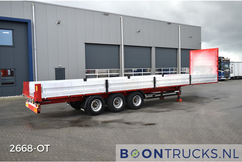 Kögel SN 24 FLATBED | ALU BOARDS * HARDWOOD FLOOR * NL TRAILER * APK 09-2025 * TOP! - Επικαθήμενο πλατφόρμα/ Καρότσα: φωτογραφία 1 Kögel SN 24 FLATBED | ALU BOARDS * HARDWOOD FLOOR * NL TRAILER * APK 09-2025 * TOP! - Επικαθήμενο πλατφόρμα/ Καρότσα: φωτογραφία 1