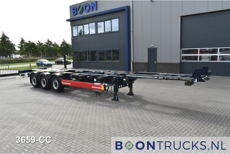 Krone SD BOX LINER | 2x20-40-45ft HC * LIFTAS * BPW/SCHIJF * ACHTERSCHUIVER * 9x BESCHIKBAAR - Επικαθήμενο μεταφοράς εμπορευματοκιβωτίων/ Κινητό αμάξωμα: φωτογραφία 4 Krone SD BOX LINER | 2x20-40-45ft HC * LIFTAS * BPW/SCHIJF * ACHTERSCHUIVER * 9x BESCHIKBAAR - Επικαθήμενο μεταφοράς εμπορευματοκιβωτίων/ Κινητό αμάξωμα: φωτογραφία 4