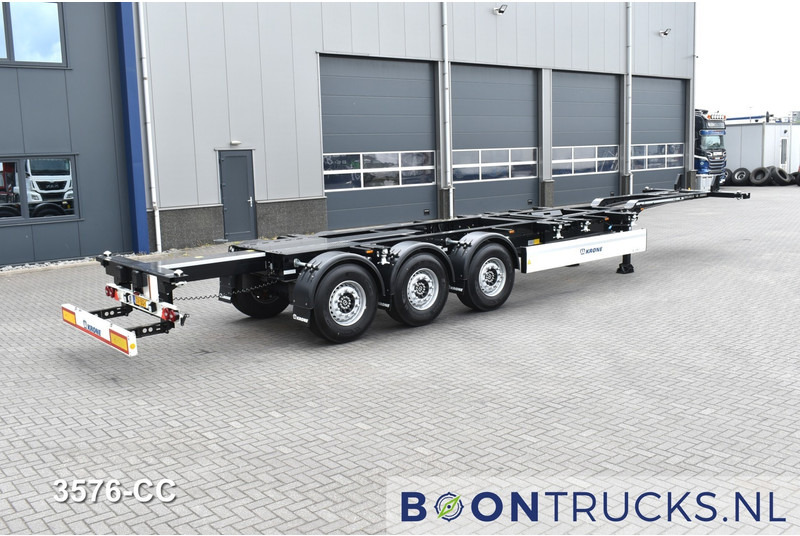 Krone SD BOX LINER NEW / UNREGISTERED | 2x20-40-45ft * LIFT AXLE * DISC BRAKES - Επικαθήμενο μεταφοράς εμπορευματοκιβωτίων/ Κινητό αμάξωμα: φωτογραφία 2 Krone SD BOX LINER NEW / UNREGISTERED | 2x20-40-45ft * LIFT AXLE * DISC BRAKES - Επικαθήμενο μεταφοράς εμπορευματοκιβωτίων/ Κινητό αμάξωμα: φωτογραφία 2