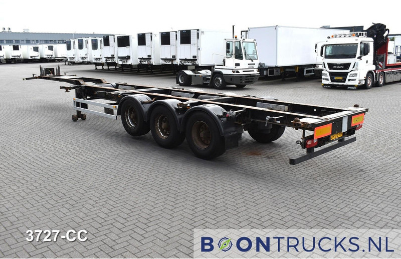 Pacton T3-007 | 2x20-40-45ft HC * FIXED CHASSIS * LIFT AXLE * NL TRAILER - Επικαθήμενο μεταφοράς εμπορευματοκιβωτίων/ Κινητό αμάξωμα: φωτογραφία 2 Pacton T3-007 | 2x20-40-45ft HC * FIXED CHASSIS * LIFT AXLE * NL TRAILER - Επικαθήμενο μεταφοράς εμπορευματοκιβωτίων/ Κινητό αμάξωμα: φωτογραφία 2