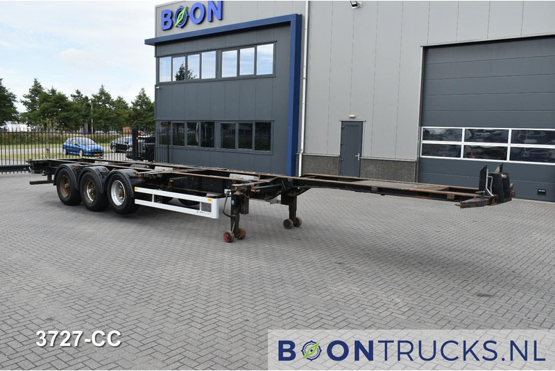 Pacton T3-007 | 2x20-40-45ft HC * FIXED CHASSIS * LIFT AXLE * NL TRAILER - Επικαθήμενο μεταφοράς εμπορευματοκιβωτίων/ Κινητό αμάξωμα: φωτογραφία 3 Pacton T3-007 | 2x20-40-45ft HC * FIXED CHASSIS * LIFT AXLE * NL TRAILER - Επικαθήμενο μεταφοράς εμπορευματοκιβωτίων/ Κινητό αμάξωμα: φωτογραφία 3