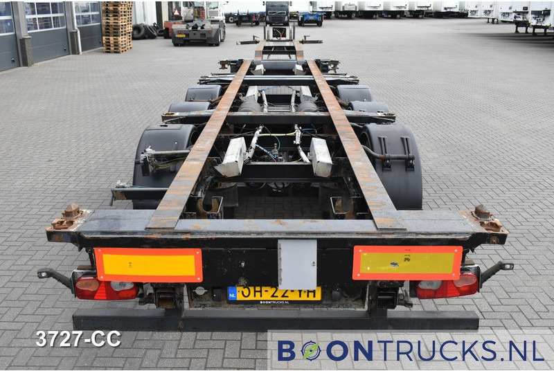 Pacton T3-007 | 2x20-40-45ft HC * FIXED CHASSIS * LIFT AXLE * NL TRAILER - Επικαθήμενο μεταφοράς εμπορευματοκιβωτίων/ Κινητό αμάξωμα: φωτογραφία 5 Pacton T3-007 | 2x20-40-45ft HC * FIXED CHASSIS * LIFT AXLE * NL TRAILER - Επικαθήμενο μεταφοράς εμπορευματοκιβωτίων/ Κινητό αμάξωμα: φωτογραφία 5