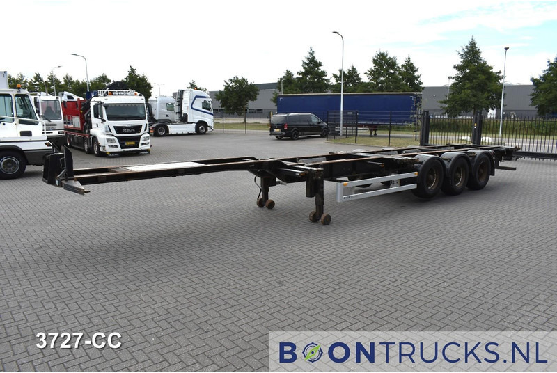Pacton T3-007 | 2x20-40-45ft HC * FIXED CHASSIS * LIFT AXLE * NL TRAILER - Επικαθήμενο μεταφοράς εμπορευματοκιβωτίων/ Κινητό αμάξωμα: φωτογραφία 4 Pacton T3-007 | 2x20-40-45ft HC * FIXED CHASSIS * LIFT AXLE * NL TRAILER - Επικαθήμενο μεταφοράς εμπορευματοκιβωτίων/ Κινητό αμάξωμα: φωτογραφία 4