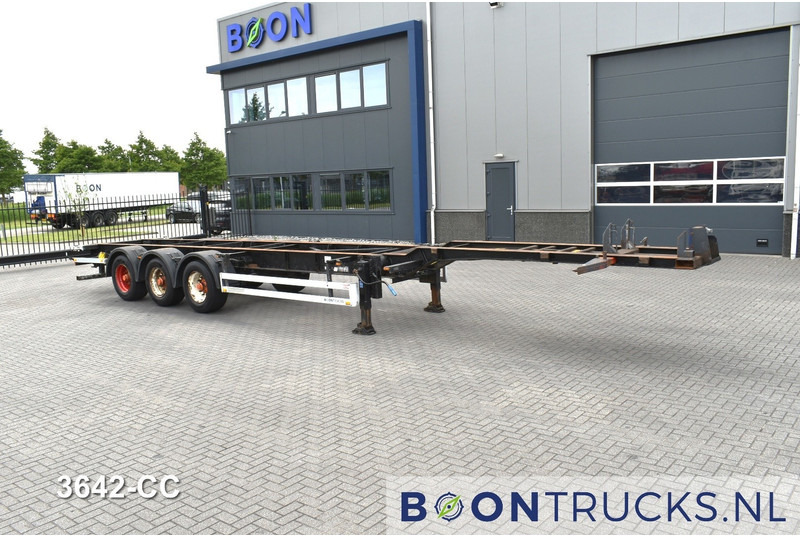 Pacton T3-007 FIXED CHASSIS | 40-45ft HC * 4500 Kg * BPW/DRUM * NL TRAILER - Επικαθήμενο μεταφοράς εμπορευματοκιβωτίων/ Κινητό αμάξωμα: φωτογραφία 3 Pacton T3-007 FIXED CHASSIS | 40-45ft HC * 4500 Kg * BPW/DRUM * NL TRAILER - Επικαθήμενο μεταφοράς εμπορευματοκιβωτίων/ Κινητό αμάξωμα: φωτογραφία 3