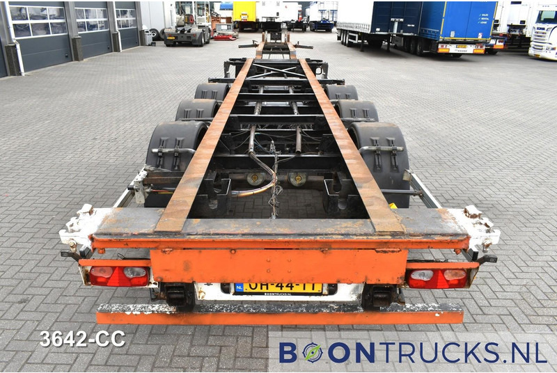 Pacton T3-007 FIXED CHASSIS | 40-45ft HC * 4500 Kg * BPW/DRUM * NL TRAILER - Επικαθήμενο μεταφοράς εμπορευματοκιβωτίων/ Κινητό αμάξωμα: φωτογραφία 5 Pacton T3-007 FIXED CHASSIS | 40-45ft HC * 4500 Kg * BPW/DRUM * NL TRAILER - Επικαθήμενο μεταφοράς εμπορευματοκιβωτίων/ Κινητό αμάξωμα: φωτογραφία 5