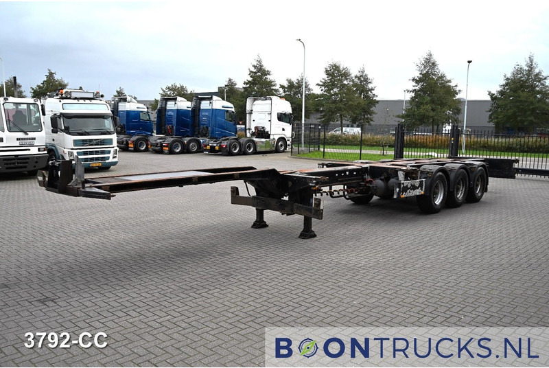 Pacton T3-010 2x20-30-40-45ft HC * 2x EXTENDABLE * 1x LIFT AXLE * NL TRAILER - Επικαθήμενο μεταφοράς εμπορευματοκιβωτίων/ Κινητό αμάξωμα: φωτογραφία 5 Pacton T3-010 2x20-30-40-45ft HC * 2x EXTENDABLE * 1x LIFT AXLE * NL TRAILER - Επικαθήμενο μεταφοράς εμπορευματοκιβωτίων/ Κινητό αμάξωμα: φωτογραφία 5