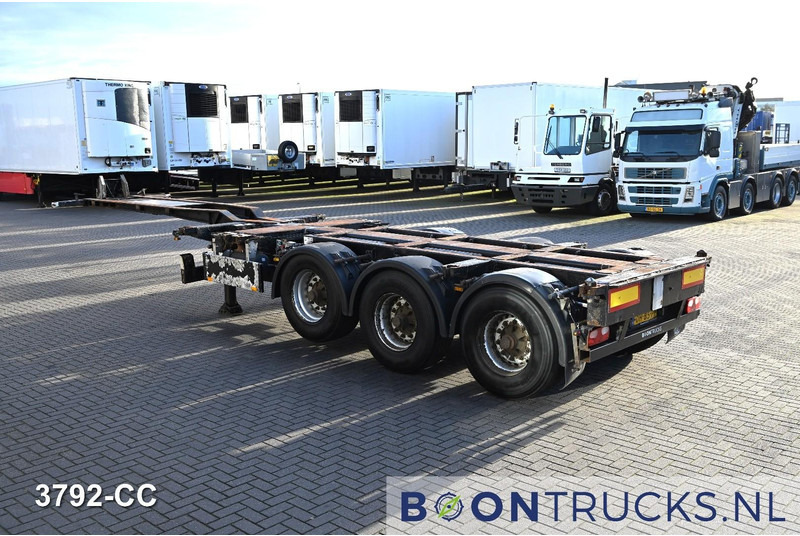 Pacton T3-010 2x20-30-40-45ft HC * 2x EXTENDABLE * 1x LIFT AXLE * NL TRAILER - Επικαθήμενο μεταφοράς εμπορευματοκιβωτίων/ Κινητό αμάξωμα: φωτογραφία 3 Pacton T3-010 2x20-30-40-45ft HC * 2x EXTENDABLE * 1x LIFT AXLE * NL TRAILER - Επικαθήμενο μεταφοράς εμπορευματοκιβωτίων/ Κινητό αμάξωμα: φωτογραφία 3