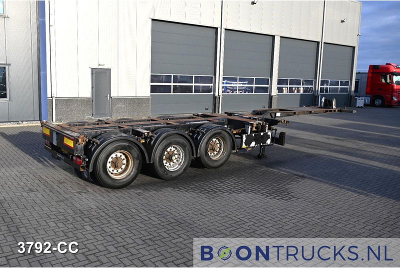 Pacton T3-010 2x20-30-40-45ft HC * 2x EXTENDABLE * 1x LIFT AXLE * NL TRAILER - Επικαθήμενο μεταφοράς εμπορευματοκιβωτίων/ Κινητό αμάξωμα: φωτογραφία 1 Pacton T3-010 2x20-30-40-45ft HC * 2x EXTENDABLE * 1x LIFT AXLE * NL TRAILER - Επικαθήμενο μεταφοράς εμπορευματοκιβωτίων/ Κινητό αμάξωμα: φωτογραφία 1