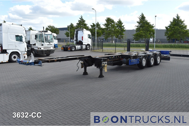 Pacton T3-010 | 2x20-30-40-45ft HC * LIFT AXLE * SAF/DISC * NL TRAILER * APK 10-2025 - Επικαθήμενο μεταφοράς εμπορευματοκιβωτίων/ Κινητό αμάξωμα: φωτογραφία 5 Pacton T3-010 | 2x20-30-40-45ft HC * LIFT AXLE * SAF/DISC * NL TRAILER * APK 10-2025 - Επικαθήμενο μεταφοράς εμπορευματοκιβωτίων/ Κινητό αμάξωμα: φωτογραφία 5