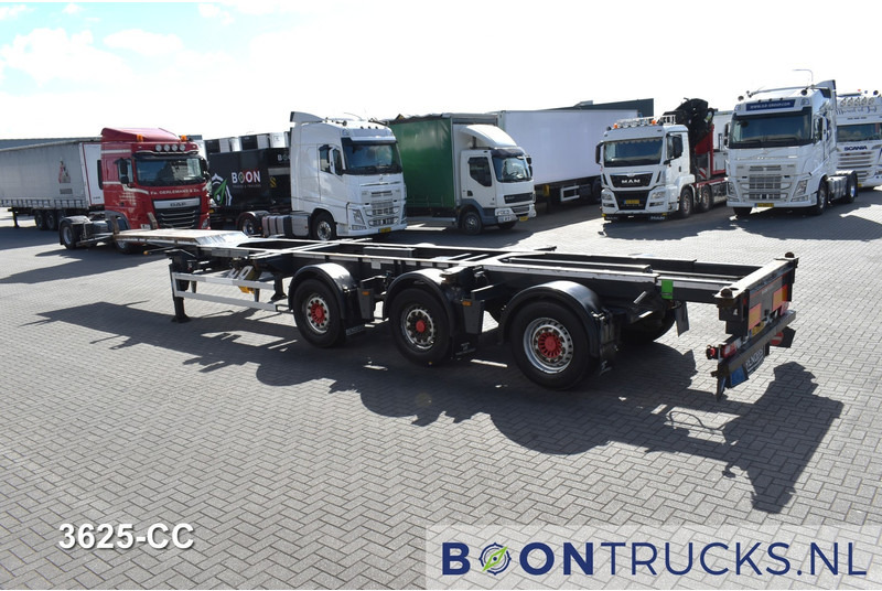 Renders ROC 12.27CC | 2x20-30-40-45ft HC * X-STEERING * SAF/DISC * NL TRAILER - Επικαθήμενο μεταφοράς εμπορευματοκιβωτίων/ Κινητό αμάξωμα: φωτογραφία 2 Renders ROC 12.27CC | 2x20-30-40-45ft HC * X-STEERING * SAF/DISC * NL TRAILER - Επικαθήμενο μεταφοράς εμπορευματοκιβωτίων/ Κινητό αμάξωμα: φωτογραφία 2