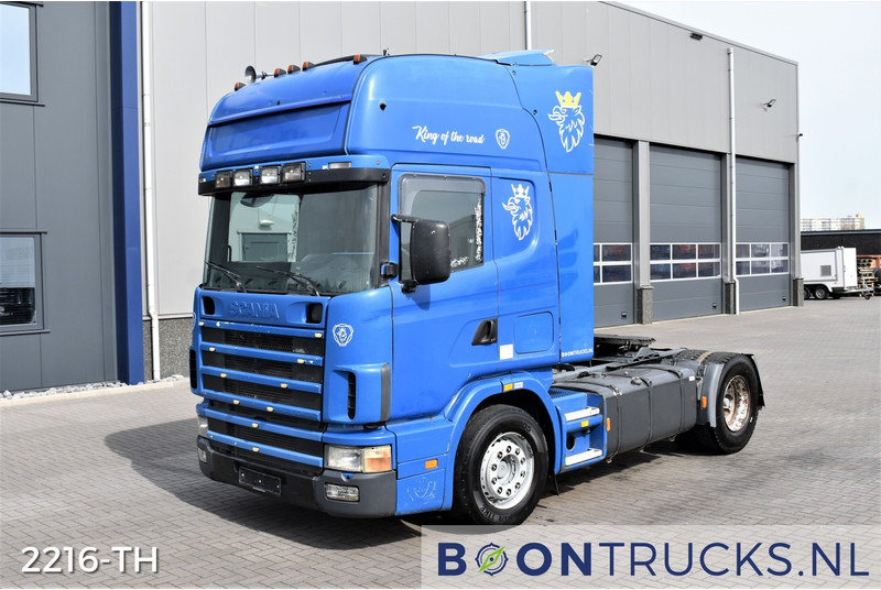 Scania R164 480 V8 4x2 |ONLY FOR PARTS * ENGINE RUNNING * NO INTERIOR !! - Τράκτορας: φωτογραφία 1 Scania R164 480 V8 4x2 |ONLY FOR PARTS * ENGINE RUNNING * NO INTERIOR !! - Τράκτορας: φωτογραφία 1