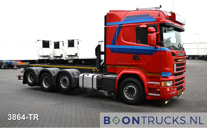 Scania R450 8x2 | EURO6 * CONTAINER TRANSPORT * 20ft TIPPING * NL TRUCK * APK 02-2026 - Φορτηγό μεταφοράς εμπορευματοκιβωτίων/ Κινητό αμάξωμα: φωτογραφία 3 Scania R450 8x2 | EURO6 * CONTAINER TRANSPORT * 20ft TIPPING * NL TRUCK * APK 02-2026 - Φορτηγό μεταφοράς εμπορευματοκιβωτίων/ Κινητό αμάξωμα: φωτογραφία 3