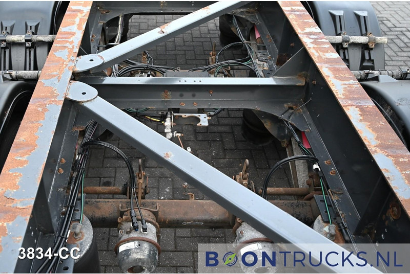 Επικαθήμενο μεταφοράς εμπορευματοκιβωτίων/ Κινητό αμάξωμα Schmitz Cargobull SCF 24 FIXXED CHASSIS | 40ft HC * 4350 kg * APK 12-2026 * NL TRAILER: φωτογραφία 15