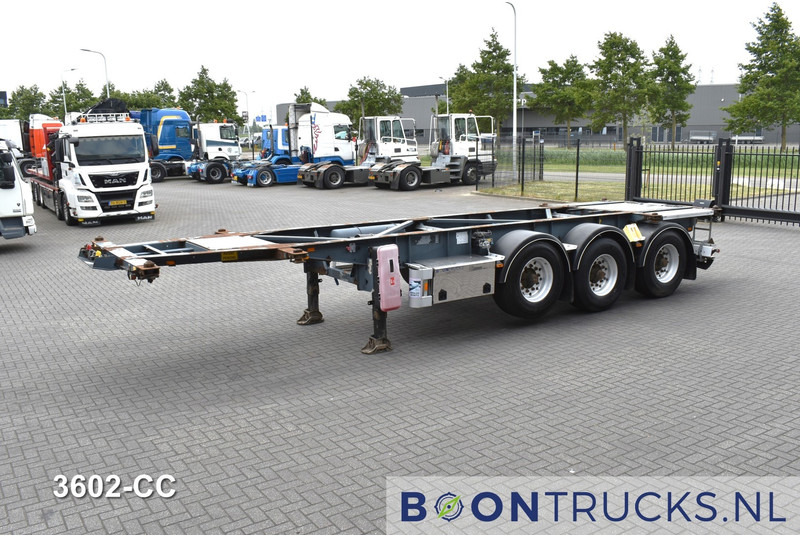 Van Hool 3B0071 TANK CHASSIS | 20-30ft * ADR: FL, AT, OX * 3840 KG * LIFT AXLE - Επικαθήμενο μεταφοράς εμπορευματοκιβωτίων/ Κινητό αμάξωμα: φωτογραφία 4 Van Hool 3B0071 TANK CHASSIS | 20-30ft * ADR: FL, AT, OX * 3840 KG * LIFT AXLE - Επικαθήμενο μεταφοράς εμπορευματοκιβωτίων/ Κινητό αμάξωμα: φωτογραφία 4
