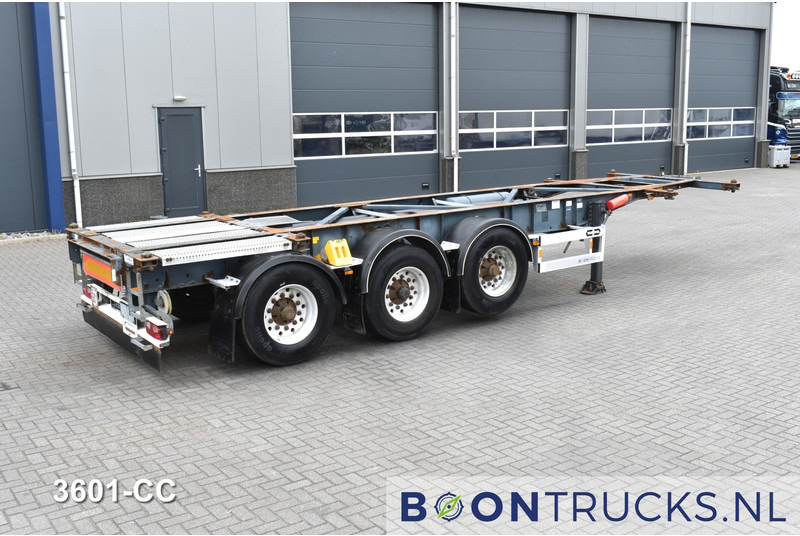Van Hool 3B0071 TANK CHASSIS | 20-30ft * ADR: FL, AT, OX * 3840 KG * LIFT AXLE - Επικαθήμενο μεταφοράς εμπορευματοκιβωτίων/ Κινητό αμάξωμα: φωτογραφία 1 Van Hool 3B0071 TANK CHASSIS | 20-30ft * ADR: FL, AT, OX * 3840 KG * LIFT AXLE - Επικαθήμενο μεταφοράς εμπορευματοκιβωτίων/ Κινητό αμάξωμα: φωτογραφία 1
