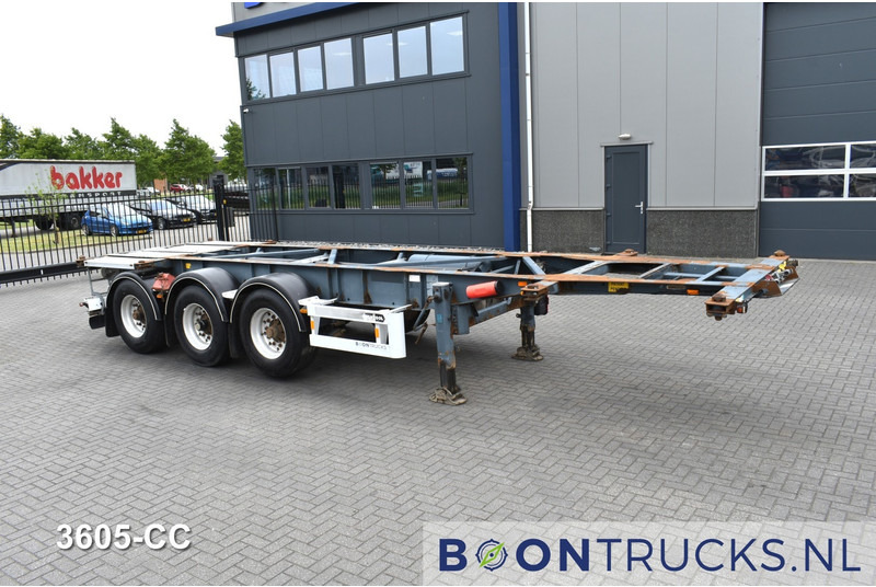 Van Hool 3B0071 TANK CHASSIS | 20-30ft * ADR: FL, AT, OX * 3840 KG * LIFT AXLE - Επικαθήμενο μεταφοράς εμπορευματοκιβωτίων/ Κινητό αμάξωμα: φωτογραφία 3 Van Hool 3B0071 TANK CHASSIS | 20-30ft * ADR: FL, AT, OX * 3840 KG * LIFT AXLE - Επικαθήμενο μεταφοράς εμπορευματοκιβωτίων/ Κινητό αμάξωμα: φωτογραφία 3