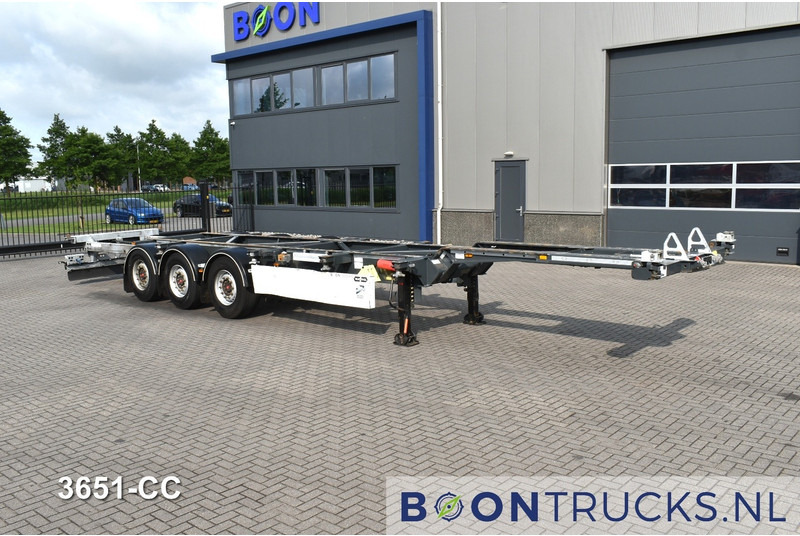 Van Hool A3C002 2x20-30-40-45ft HC * LIFT AXLE * SAF / DISC * EXTENDABLE REAR - Επικαθήμενο μεταφοράς εμπορευματοκιβωτίων/ Κινητό αμάξωμα: φωτογραφία 4 Van Hool A3C002 2x20-30-40-45ft HC * LIFT AXLE * SAF / DISC * EXTENDABLE REAR - Επικαθήμενο μεταφοράς εμπορευματοκιβωτίων/ Κινητό αμάξωμα: φωτογραφία 4