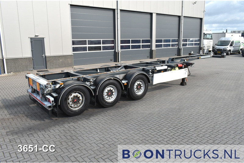 Van Hool A3C002 2x20-30-40-45ft HC * LIFT AXLE * SAF / DISC * EXTENDABLE REAR - Επικαθήμενο μεταφοράς εμπορευματοκιβωτίων/ Κινητό αμάξωμα: φωτογραφία 1 Van Hool A3C002 2x20-30-40-45ft HC * LIFT AXLE * SAF / DISC * EXTENDABLE REAR - Επικαθήμενο μεταφοράς εμπορευματοκιβωτίων/ Κινητό αμάξωμα: φωτογραφία 1