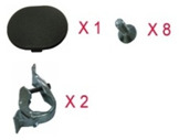FR MUDGUARD W/BRACKET, RH MS150001, 1892246 - Fender για Φορτηγό: φωτογραφία 2 FR MUDGUARD W/BRACKET, RH MS150001, 1892246 - Fender για Φορτηγό: φωτογραφία 2