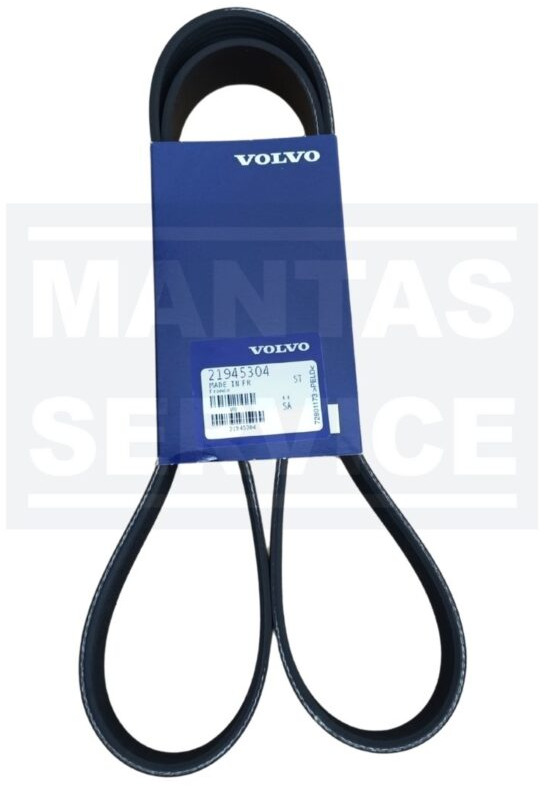 VOLVO V-RIBBED BELT 21945304 - Ιμάντας για Φορτηγό: φωτογραφία 1 VOLVO V-RIBBED BELT 21945304 - Ιμάντας για Φορτηγό: φωτογραφία 1